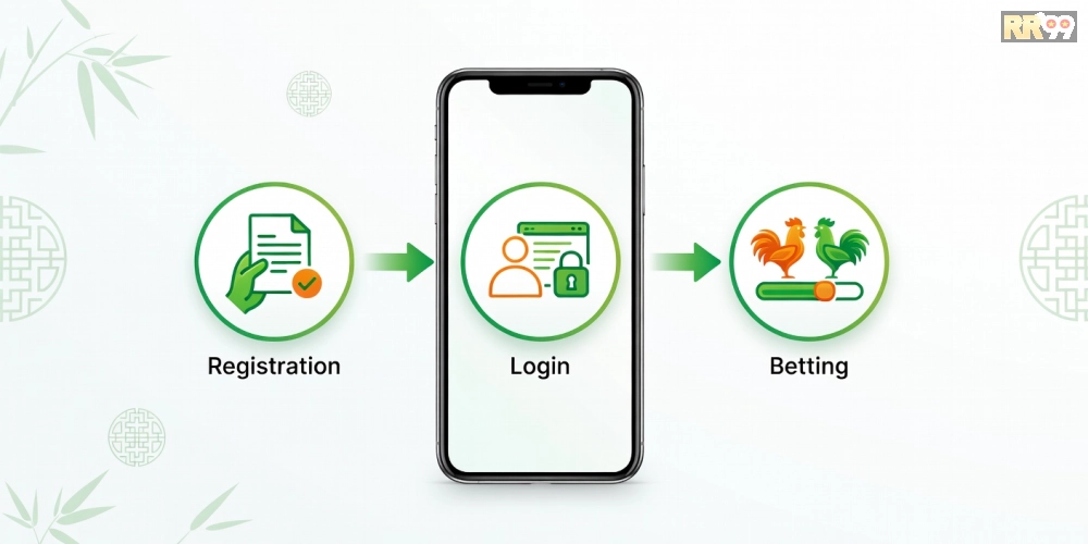 Hướng dẫn từng bước đăng ký và sử dụng đá gà online rr99 an toàn từ A đến Z cho người mới