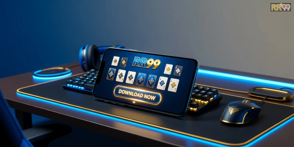 Minh họa giao diện tải game bài rr99 với các tính năng nổi bật
